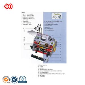 KCM-101B DUPICATING découpeuse principale automatique - Product Image 2