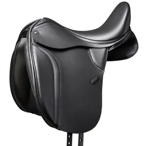 Y & Z Racing Selle de saut de haute qualité en cuir véritable imperméable à l'eau Style occidental Durable Cheval Équestre Fourniture - Product Image 1