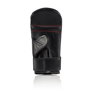 Guantes de entrenamiento de boxeo profesional, hechos a medida, color negro, venta al por mayor - Product Image 2