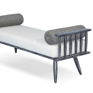 Sofá de Tela Hampton con Estructura de Madera, Diseño Moderno para Sala de Estar, Dormitorio, Hogar, Hotel, Muebles Tapizados - Product Image 3