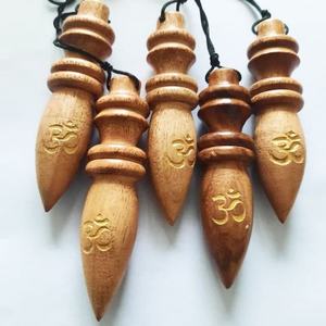 Péndulo de Ohm grabado en madera, color blanco, lo último - Product Image 1