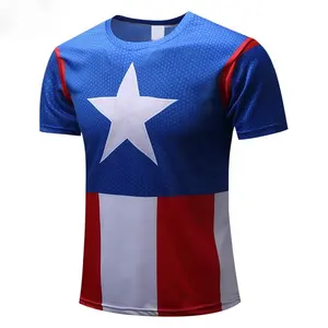 2020 New Cartoon 3D Sublimation Printed T Shirts Full Dyded Custom Printing Mens T-shirt