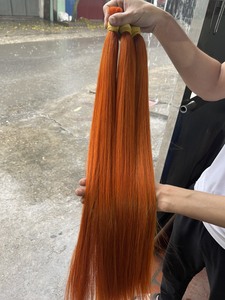 Cheveux roulement tibétains en vrac, colorés, 100%, cheveux bruts, Double Drawn, vente en gros - Product Image 6