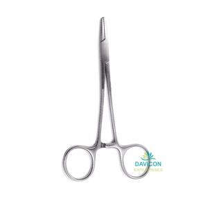 Tijeras Halsey de Acero Inoxidable, Manuales, de 5 Pulgadas (13 cm), con Puntas Lisas STR, el Fundamento de los Instrumentos Quirúrgicos - Product Image 1