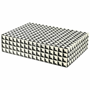 Caja de Joyería de Madera y Resina MDF Hecha a Mano con Logotipo Personalizado, Decoración para el Hogar a Precios de Mayoreo, Superventas - Product Image 3