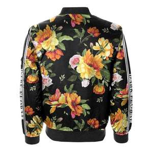 Veste de Baseball pour hommes, Cardigan, couleur unie, grande taille, blouson ample - Product Image 2