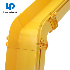 光ファイバーケーブルトレイPVC ABSプラスチックファイバーレースウェイOEM ODMネットワーク黄色ケーブルトレイサプライヤー - Product Image 3