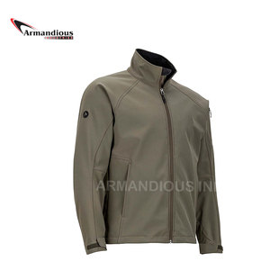 Cortavientos deportivo Unisex, impermeable, reflectante, chaqueta de carcasa suave, rompevientos, venta al por mayor - Product Image 6