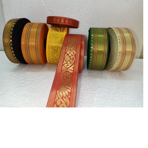 Cintas de Brocado Grosgrain 100% Algodón Hechas a Medida, Diseño de Puntos, Elásticas, Colores Surtidos para Envolver Regalos de Boda, Tiendas de Cintas - Product Image 1