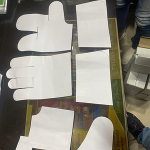 Semi Finished Unstitched Leather <b>Working</b> <b>Gloves</b> Welding <b>Gloves</b> Rigger <b>Glove</b> Cutting Parts Cut Component - Product Image 5