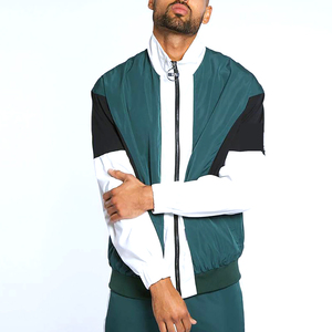 Ropa deportiva de entrenamiento de gimnasio personalizable de alta calidad para hombre, conjunto de chándal transpirable para correr con logotipo para invierno - Product Image 1