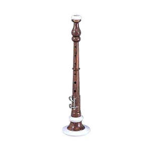 Thistle Rose Enterprises - Flauta de práctica de madera marrón modelo TRE con accesorios de marfil y caña para entrenamiento de gaita de bagpipe - Product Image 4