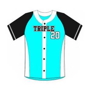 เสื้อเบสบอลแขนสั้นเสื้อกีฬาเสื้อเจอร์ซีย์ออกแบบได้ตามต้องการสไตล์เสื้อซอฟต์บอล - Product Image 3