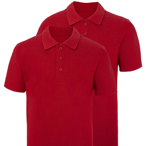 เสื้อผู้ชายคุณภาพสูง ผ้าฝ้ายถัก 100% ป้องกันการยับ ทรงปกติ รับทำโลโก้ตามสั่ง แบบ OEM ลายเรียบ - Product Image 1