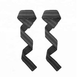 2024 <b>Best</b> Quality Customized Logo 24\" Inch Neoprene Padded Weight Lifting <b>Wrist</b> Straps Strength Training Safety Gear - Product Image 4