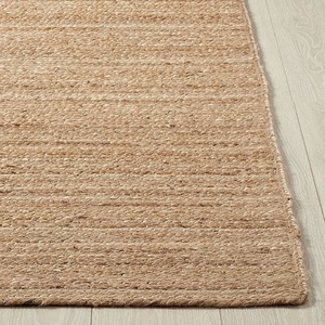 Tapis rectangulaire en jute tressé en fibres naturelles, avec support en toile de coton, réversible, adapté aux animaux domestiques, antidérapant, pour salon, hôtel, décoration intérieure - Product Image 2