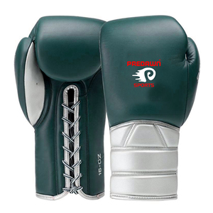 ถุงมือชกมวยหนังวัวแท้แบบสปาร์ริงสำหรับผู้ชาย ผู้ใหญ่ สำหรับซ้อมมวยแบบถุงหนัก แบบผูกเชือก 16 ออนซ์ สำหรับนักมวยมืออาชีพ กันลื่น สวมใส่สบาย เหมาะสำหรับออกกำลังกาย - Product Image 1
