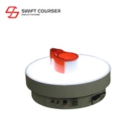 Plateau tournant électrique robuste en métal de 35 cm pour support de mannequin