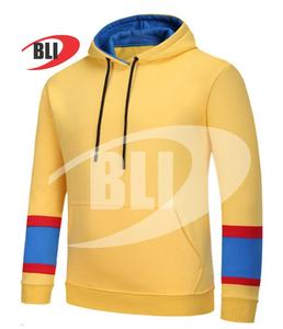 Sweat-shirts à capuche pour hommes de qualité supérieure, personnalisables avec logo, en coton molletonné, écologiques, vêtements décontractés - Product Image 3