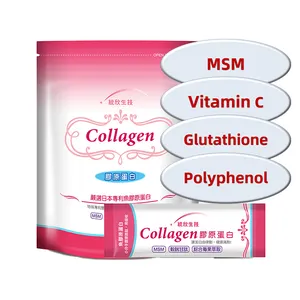 कोलेजन glutathione gummies Suppliers-Super Absorption Hydrolysate Dipeptide Hydrolized Multi Private Label Collagen Gummy Powder