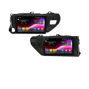 Nhà Cung cấp iying đài phát thanh tự động cho Toyota Hilux 2015 2020 đa phương tiện Video Player Navigation GPS Carplay DSP 32eq Android 10 Android Auto QLED