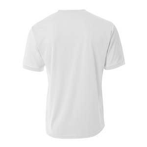 เสื้อฟุตบอลคอกลมแขนสั้นสีตามสั่ง-ผ้าสเตรช แห้งเร็ว ระบายอากาศได้ดี โพลีเอสเตอร์ 100% ออกแบบโลโก้ฟุตบอลตามสั่ง - Product Image 2