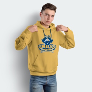 เสื้อฮู้ด unisex สำหรับฤดูหนาวผ้าคอตตอนผ้าฟลีซปักลายโอเวอร์ไซส์ออกแบบได้ตามต้องการ - Product Image 1