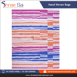 Tapis d'intérieur lavables en coton 100% tissé à la main, motif géométrique, qualité supérieure Shree Sai, pour salle à manger et chambre à coucher, directement de l'usine - Product Image 3