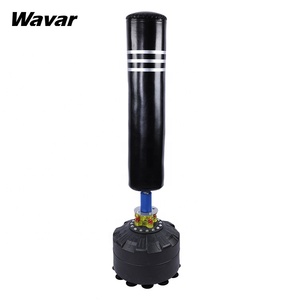 Free Standing Kick Sand Bag Solid Thai Boxing Heavy Duty Punching Bag