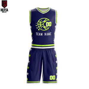 New Product Logo Custom Private Label Custom Logo Printed Sublimated Basketball Uniform High Quality V <b>Neck</b> - Product Image 6