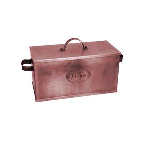 Top tendance forme rectangulaire taille personnalisée boîte à pain fini antique à bas prix rustique conteneur en métal ustensiles de cuisine - Product Image 1