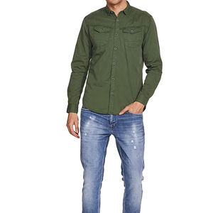 Wholesale Men's New Fashion Casual <b>Shirt</b> Button Up Silk Satin Print Long Sleeves <b>Shirts</b> Designs - Product Image 4