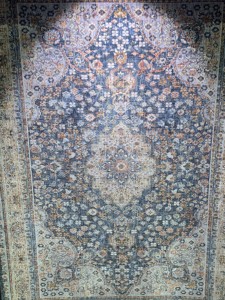 Alfombras de Lujo de Poliéster con Aspecto de Seda Plateada para Sala de Estar, Colección BELINDA - Product Image 4