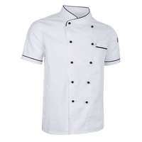 Veste de chef à manches longues en twill brodé, résistante au feu, quatre saisons, uniforme de restaurant, bar, cuisine pour hommes, couleur personnalisée