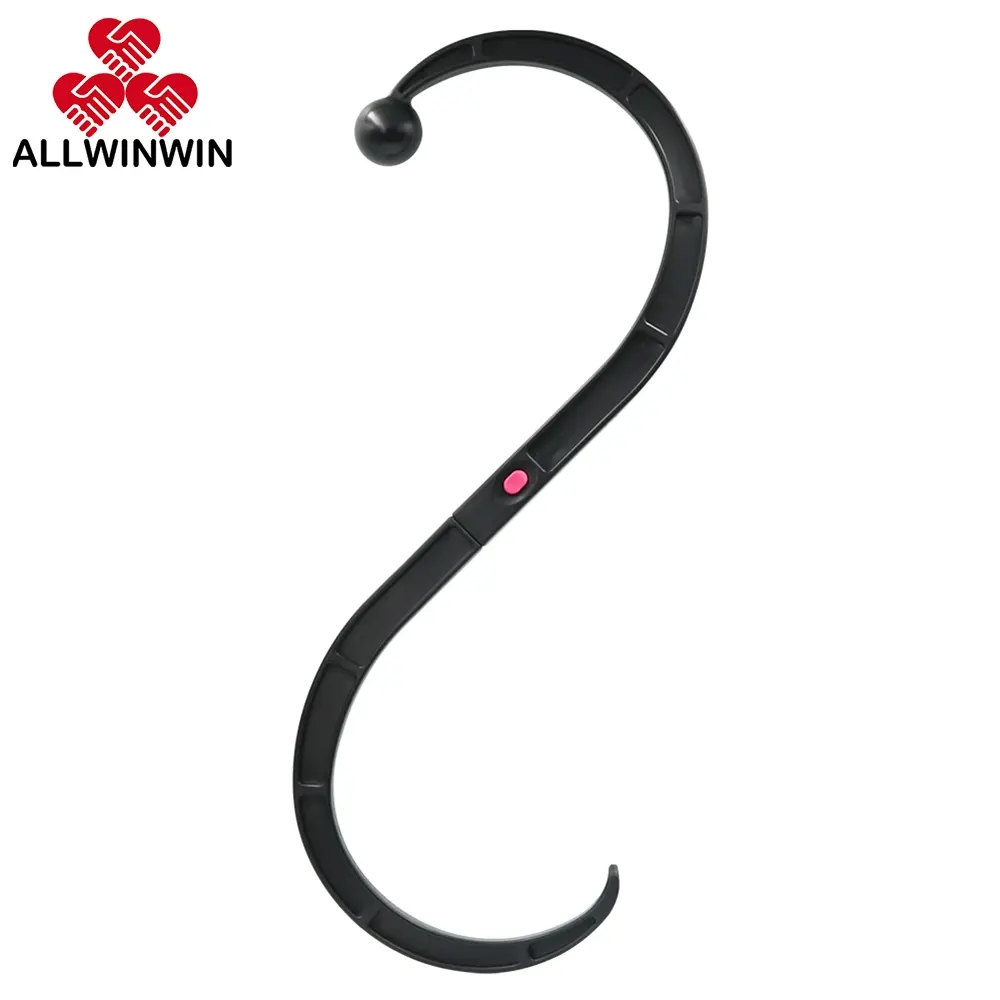 ALLWINWIN MCA12 — canne de Massage musculaire, bâton avec crochet séparé en forme de S, pour Massage musculaire