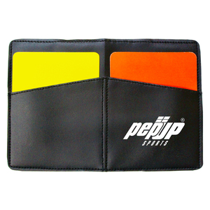Pepup de fútbol tarjetas árbitro cartera con amarillo y rojo advertencia tarjetas deporte funcionarios pena tarjetas - Product Image 4