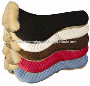 Shemax Horse <b>Equestrian</b> Artificial Sheepskin Half Pad - Product Image 2