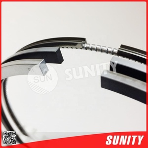 แหวนลูกสูบ102มม. 2.875Kmm 2.37มม. 4มม. จากไต้หวัน S6D102 OEM 6738312030สำหรับรถขุด Komatsu - Product Image 4
