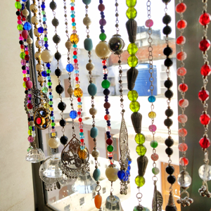 Ornement suspendu en cristal Chakra pour fenêtre et voiture, pierre précieuse de guérison Reiki, décoration suspendue Feng Shui, fournisseur en gros - Product Image 1