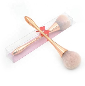 Wholesale nail brush High Quality soft nail dust brush Beauty nail cleaning brush with PVC box