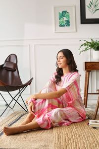 Caftán largo informal de talla grande para mujer, vestido largo bohemio para playa y vacaciones de verano - Product Image 4