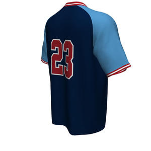 Uniformes deportivos de béisbol personalizados con sublimación, nombre del equipo, logotipo, número impreso, chaquetas para hombre y mujer, camisetas de béisbol. - Product Image 2