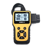 Lector de código de falla de vehículo de automóvil digital OBD II escáner de diagnóstico con 7 idiomas I/M datos de detección de emisiones