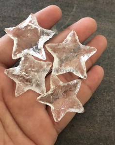 คริสตัลควอตซ์ทรงดาว |   งานศิลปะแกะสลักจากอัญมณี ของสะสมจาก Rozrincrystals.com - Product Image 1