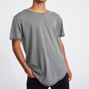 Camiseta blanca lisa de algodón 100% para hombre, novedad de verano 2021, informal, con cuello redondo, básica, de alta calidad, clásica, personalizada. - Product Image 2