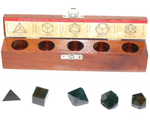 Juego de Geometría Sagrada de piedra de sangre a bajo precio | Juego de Geometría Sagrada de piedra de sangre artículos metafísicos curativos comprar - Product Image 1
