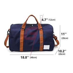 Large Capacity Gym Bag Travel Duffle Sports Bag with <b>Shoes</b> Compartment Tote Bag <b>for</b> Men and <b>Women</b> - Product Image 2