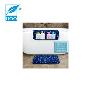 Alfombrilla de baño ecológica antideslizante para rodillas, con patrón de impresión de neopreno directo de fábrica UOO, hecha a máquina, bañera OEM - Product Image 3