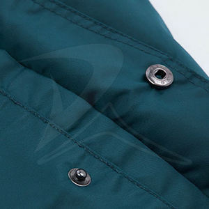 Veste bomber coupe slim coupe-vent grande taille pour homme, personnalisable avec logo, en laine et coton, décontractée, lavée, pour l'hiver, vente en gros - Product Image 5