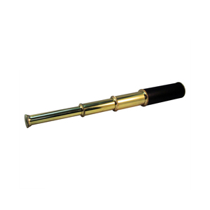 Telescopio Náutico de Latón con Caja de Madera, Telescopio Funcional de Alta Resolución para Viajes, Senderismo, Navegación y Uso Marino - Product Image 1